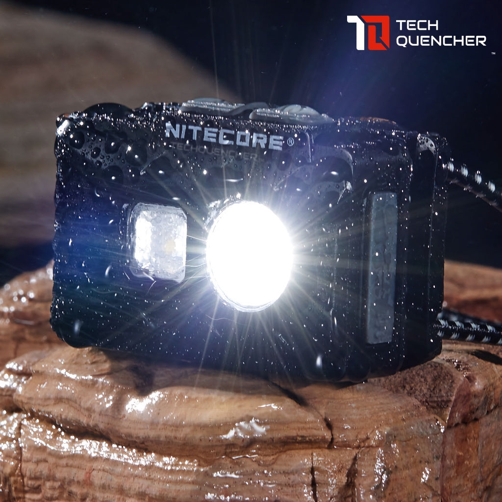 Nitecore NU20 Classic Headlamp 360 Lumens - USB-C Rechargeable 500mAh Battery - 38grams - IP66