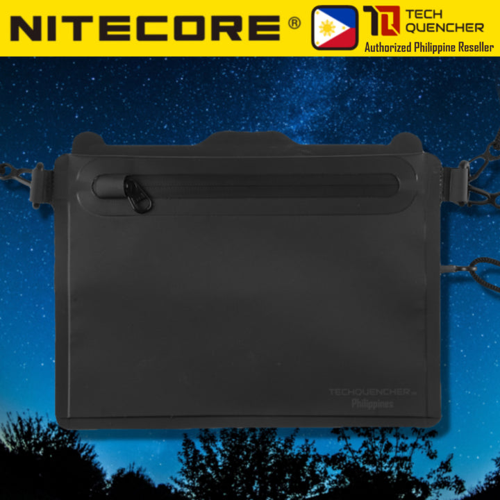 Nitecore SLB01 Outdoor Sling Bag - 1L - Triple Seal Waterproof - Clear Window - Water Resist Zipper