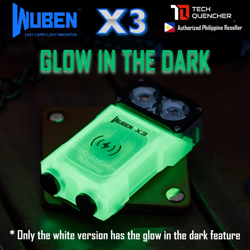 Wuben X3 Flashlight - 700 Lumens -Rotating Head - Wireless Charging - Magnetic Base - Mini EDC