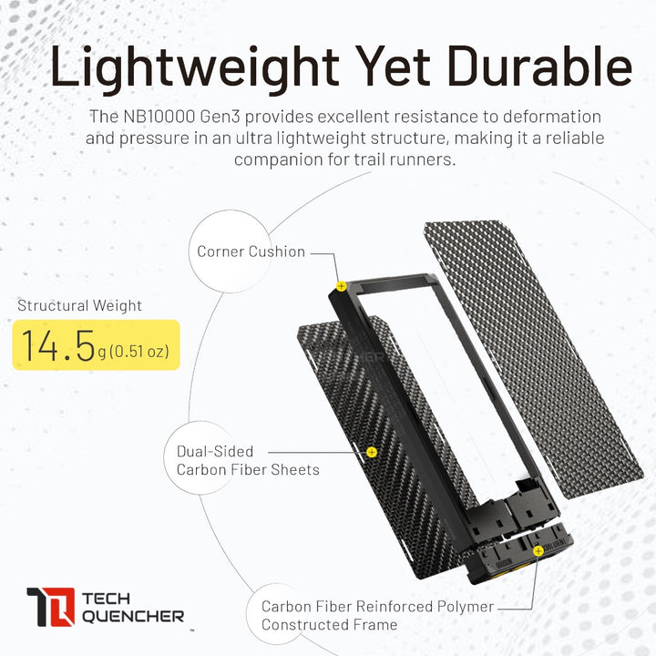 Nitecore NB10000 GEN3 - 10000 mAh Powerbank - Ultra Slim EDC - Carbon Fiber - 22.5w - PD QC 3.0