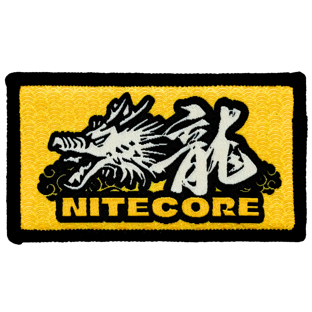 Nitecore Velcro Patch - Morale Patch - Embroidered Badge - For Bag Backpack Caps Vest Slingbag