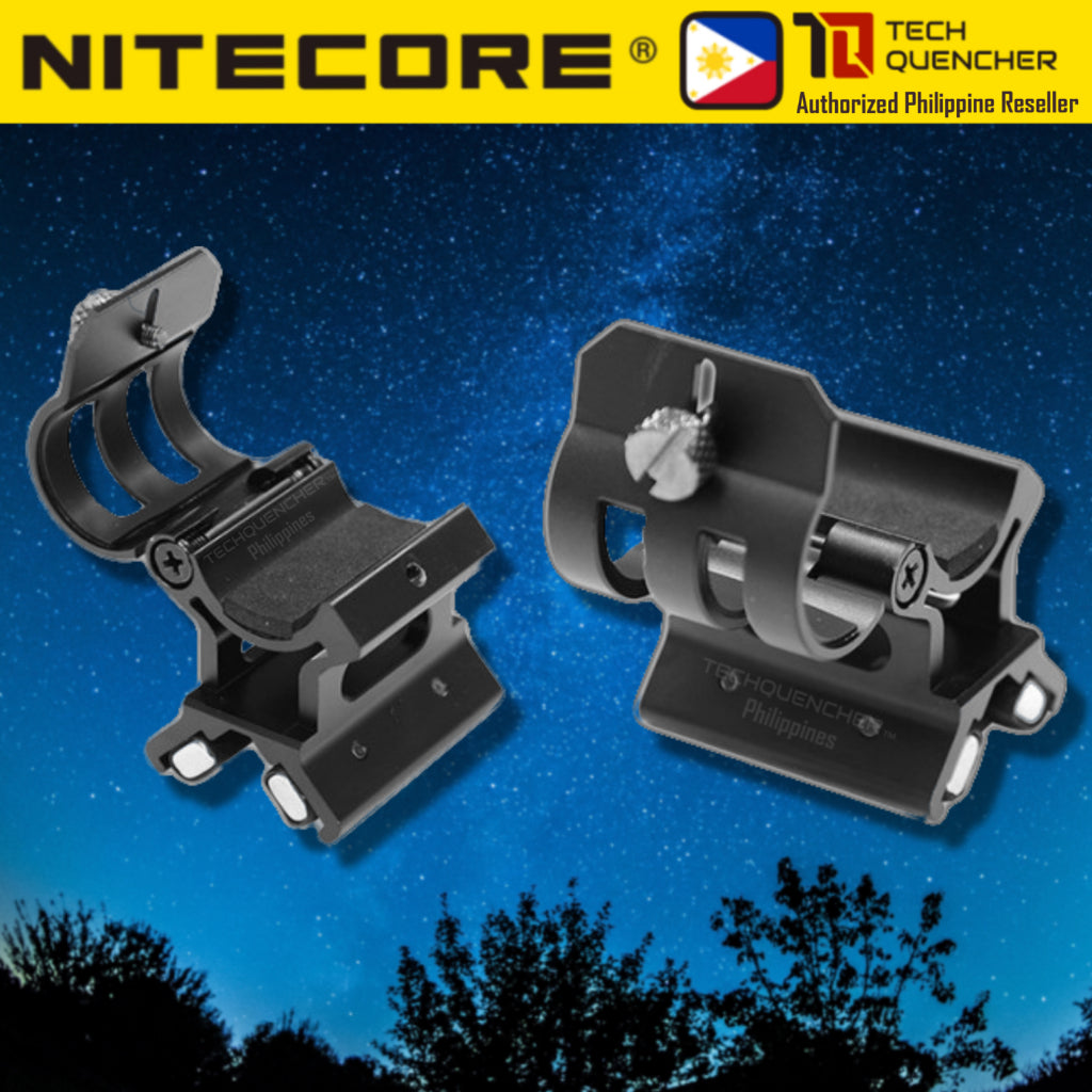 Nitecore GM02MH Flashlight Holder - Magnetic Mount System - Supports 1 inch ( 25.4mm ) Diameter