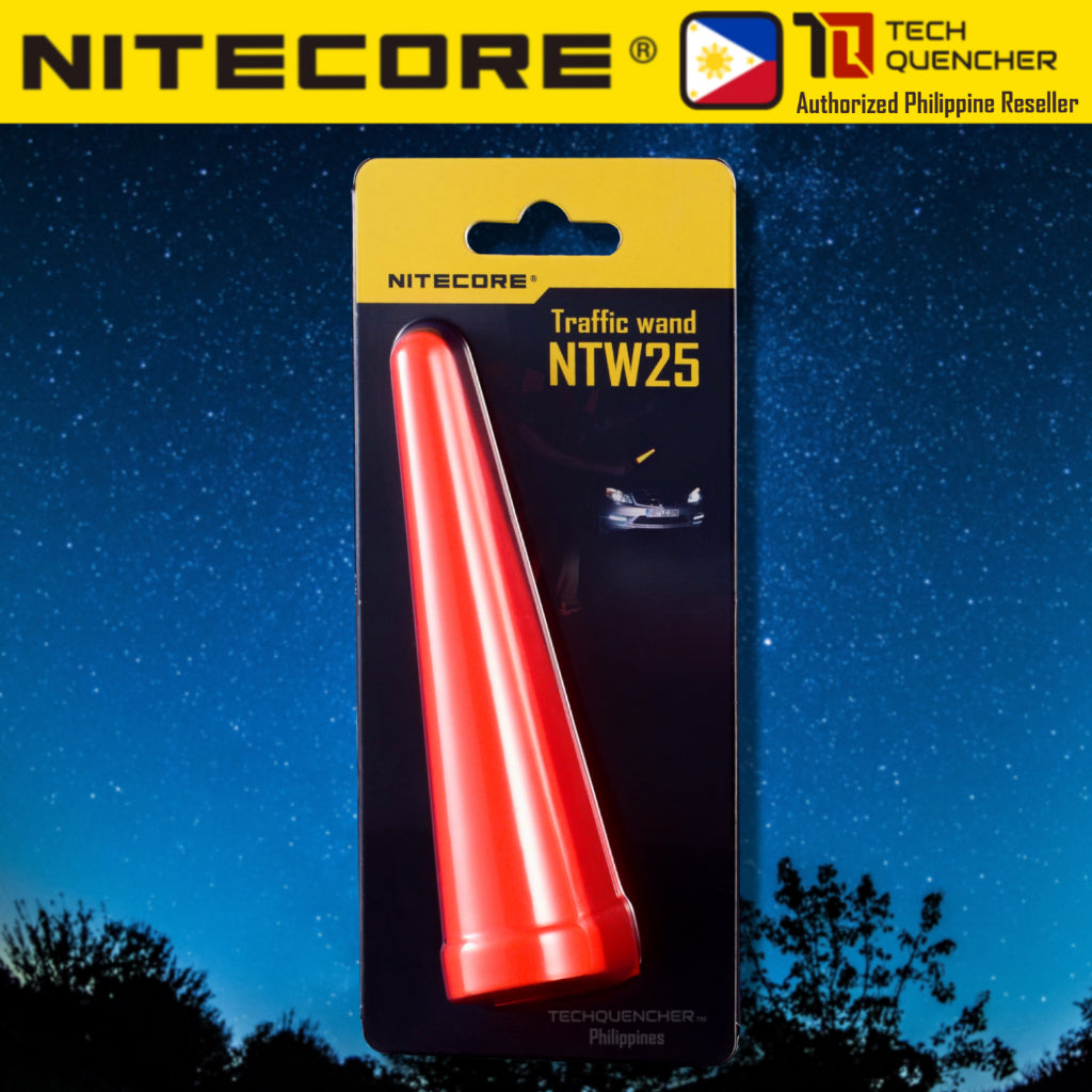 Nitecore NTW25 - NTW32 - NTW34 - NTW40 Flashlight Traffic Wand - Diffuser Cone Attachment