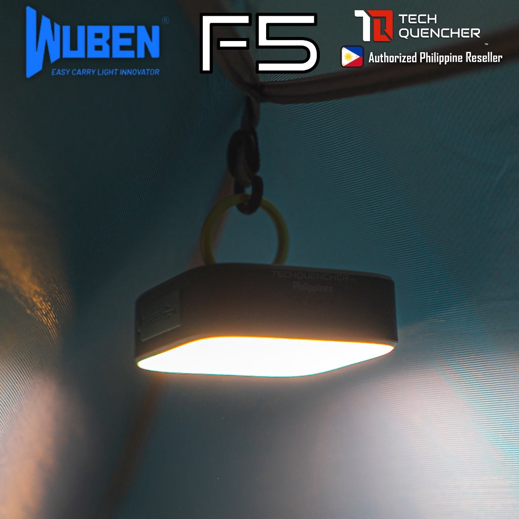 Wuben F5 Camping Light - Power Bank - 3 Color Temperature - USB-C Rechargeable 5200mAh Battery -IP64