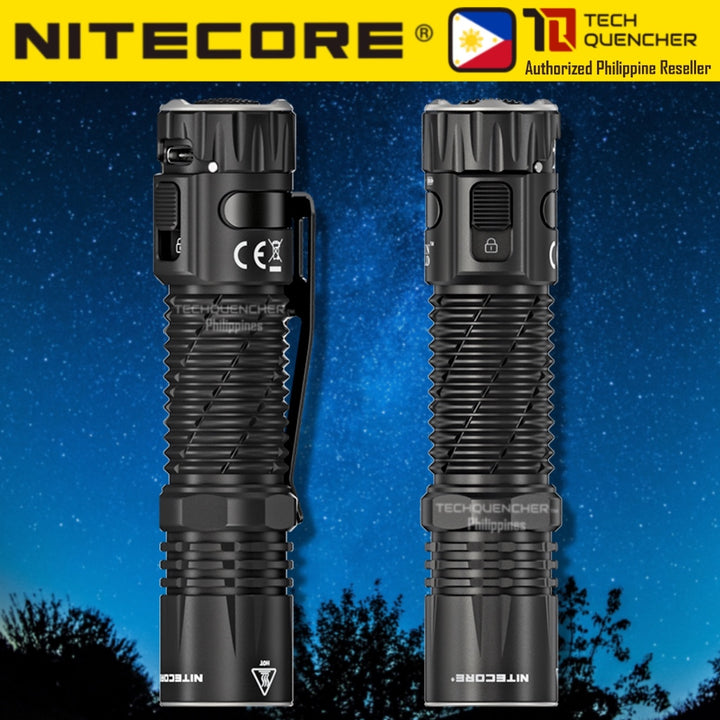 Nitecore EDC33 Flashlight with Lumin Shield - 4000 Lumens  - USB-C Rechargeable - 450m beam  - IP68