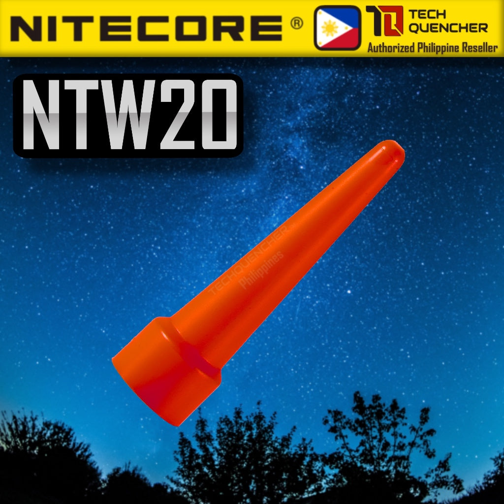 Nitecore NTW25 - NTW32 - NTW34 - NTW40 Flashlight Traffic Wand - Diffuser Cone Attachment