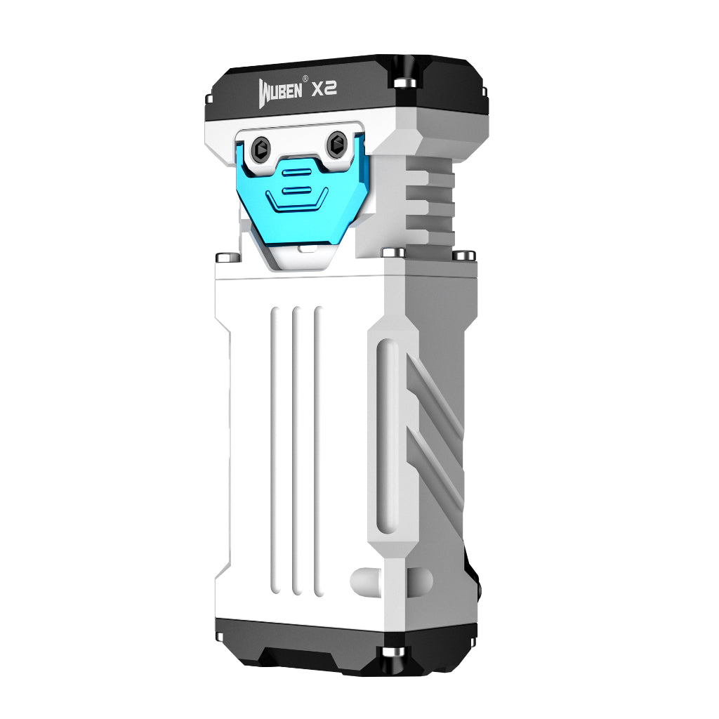 Wuben X2 Flashlight - 1800 Lumens -146 meters - USB-C Charging 2000 mAh Li-Ion Battery - IP68