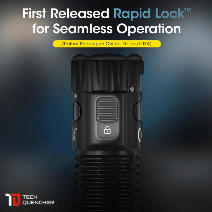 Nitecore EDC33 Flashlight with Lumin Shield - 4000 Lumens  - USB-C Rechargeable - 450m beam  - IP68