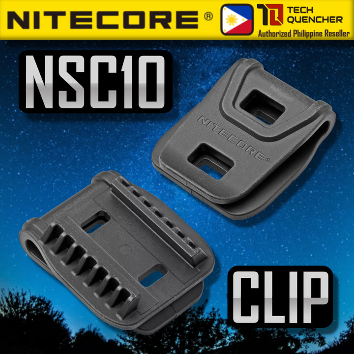 Nitecore NSC10 Clip Adapter for NU06 NU07 EMR05 EMR06 and more