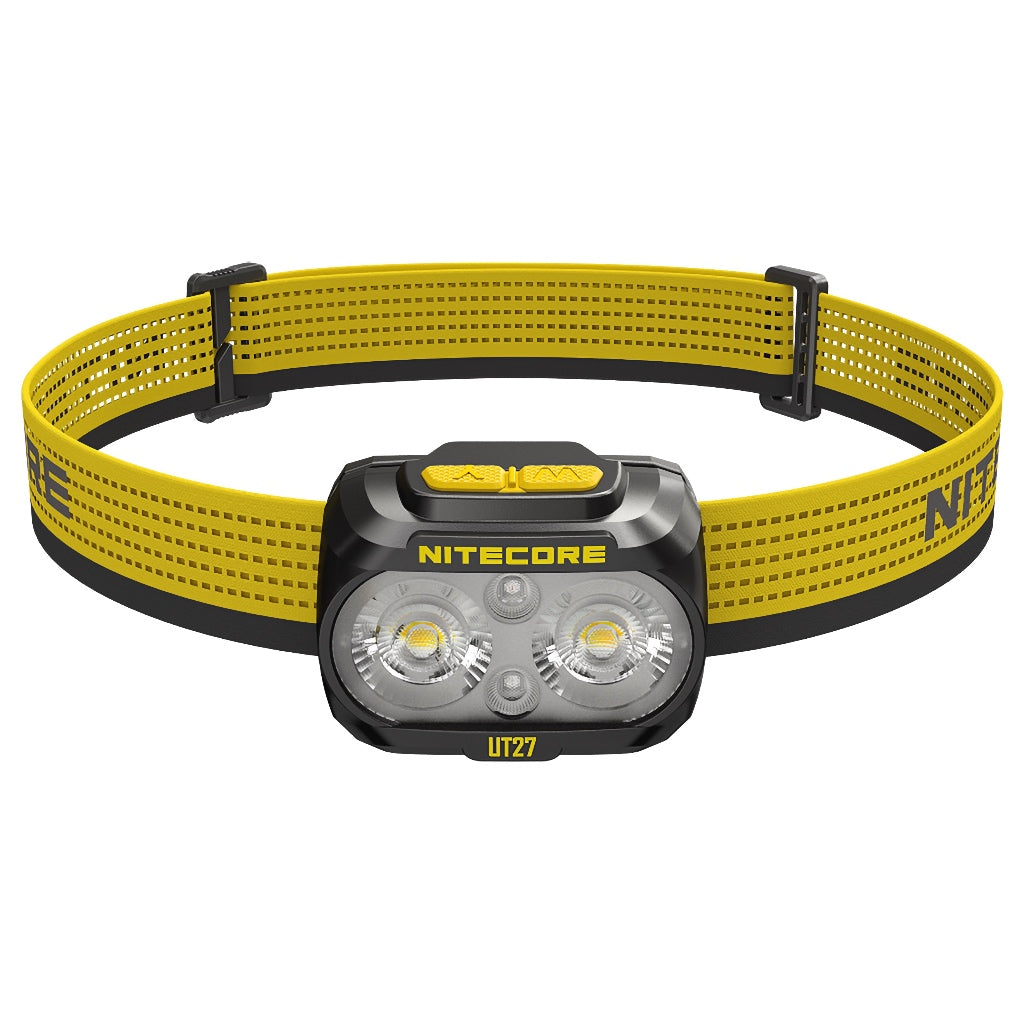 Nitecore UT27 GEN3 Headlamp 800 Lumens - USB-C - Dual Power - Triple Light Source - 3000K + 6000K