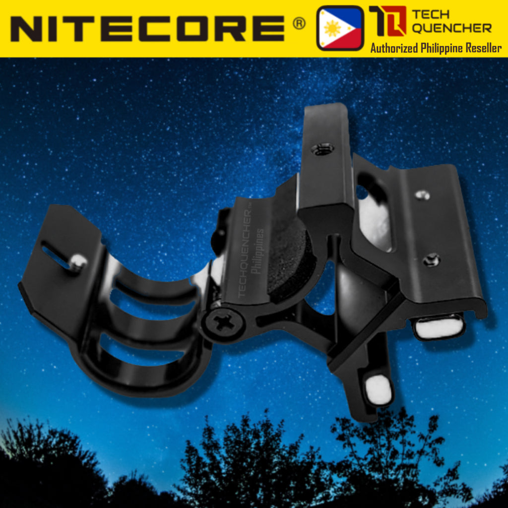 Nitecore GM02MH Flashlight Holder - Magnetic Mount System - Supports 1 inch ( 25.4mm ) Diameter