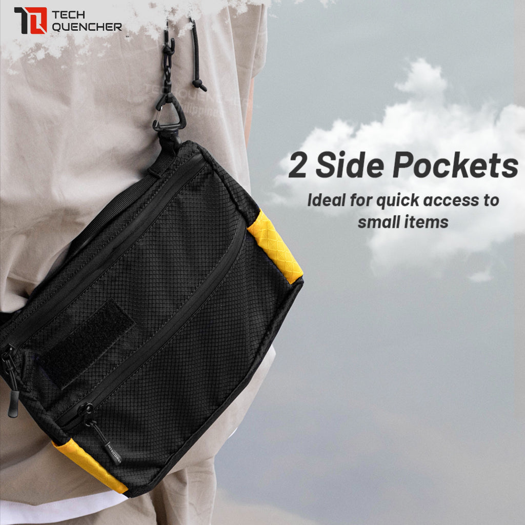 Nitecore SLB04 Sling Bag - 1.5 Liter - 400D Premium Nylon Fabric -Water Resistant Zipper- Ipad Mini