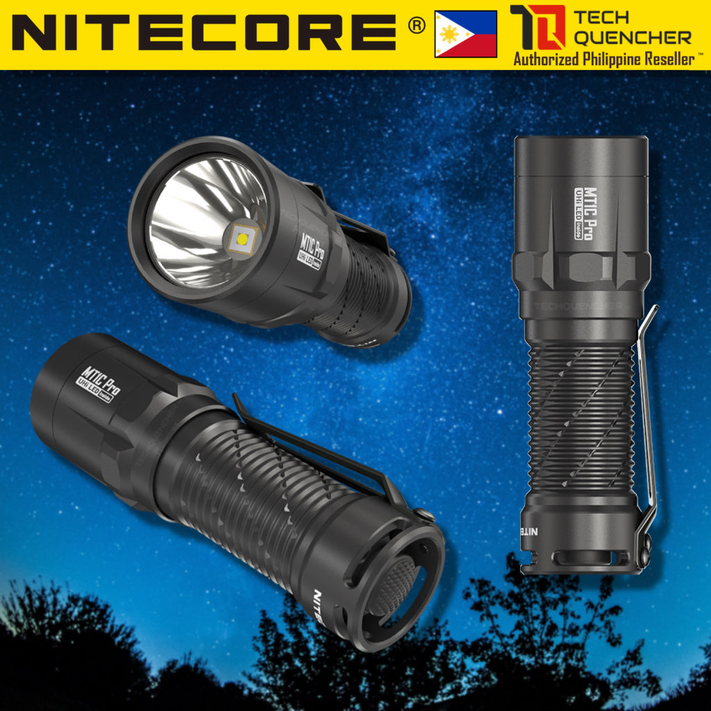 Nitecore MT1C Pro Flashlight - 1000 Lumens - UHi 20 LED - USB-C Rechargeable 18350 Battery  - IP68