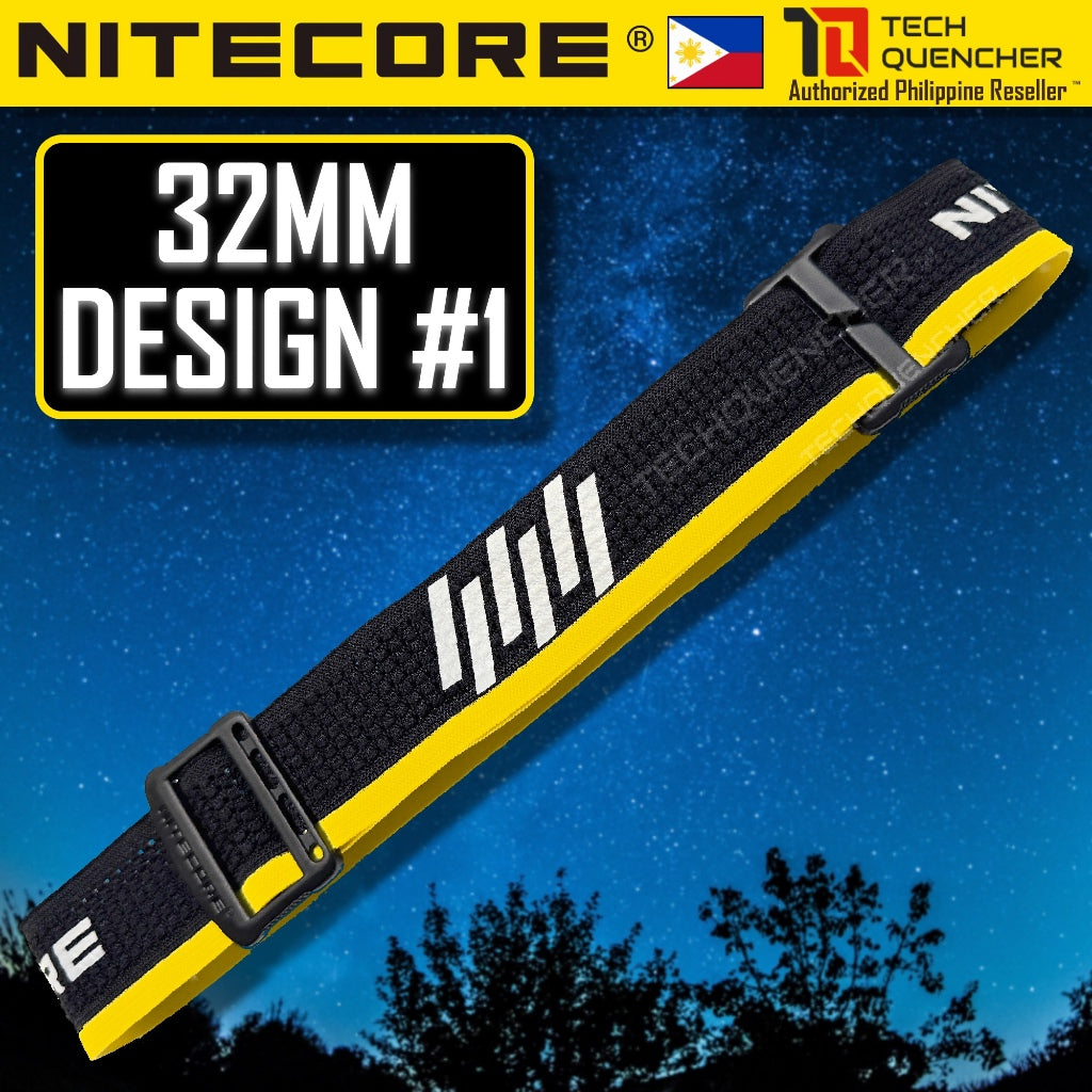 Nitecore Headband - Genuine Original Headstrap - for Nitecore Headlamp - NU HC UT HA Series and More