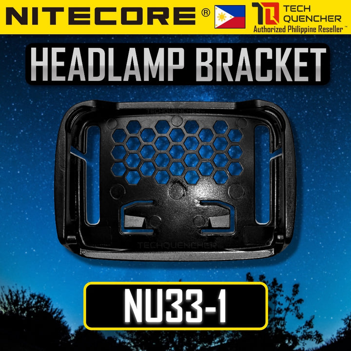 Nitecore Headlamp Bracket - Genuine Original Bracket for Nitecore Headlamp -NU HC UT HA Series &More
