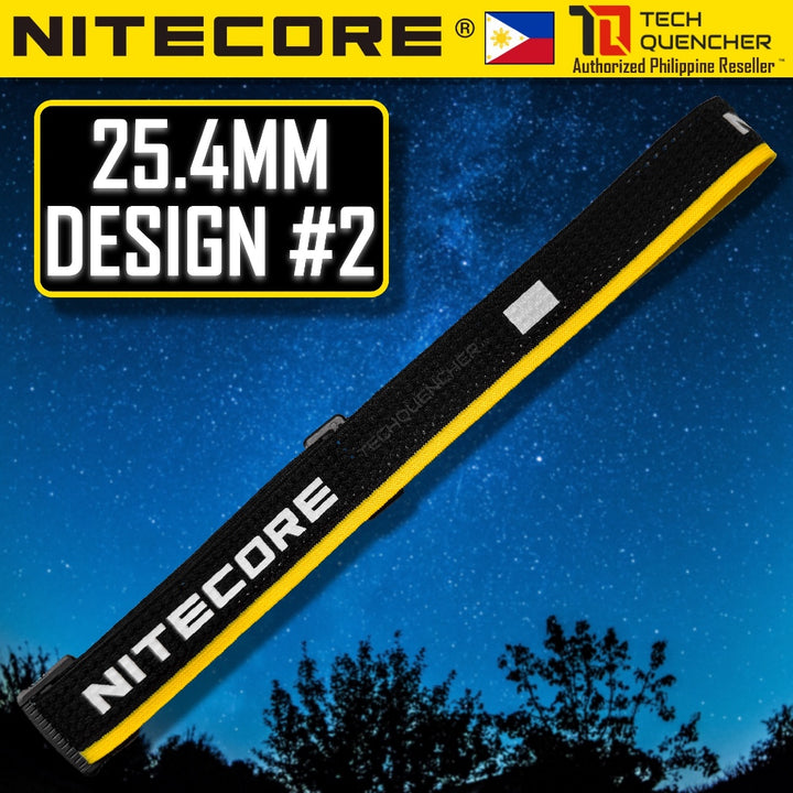 Nitecore Headband - Genuine Original Headstrap - for Nitecore Headlamp - NU HC UT HA Series and More
