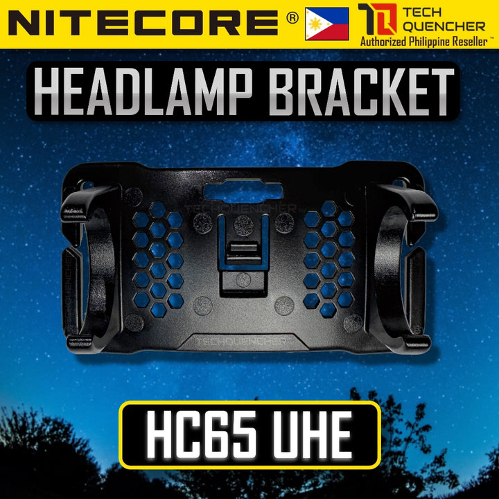 Nitecore Headlamp Bracket - Genuine Original Bracket for Nitecore Headlamp -NU HC UT HA Series &More