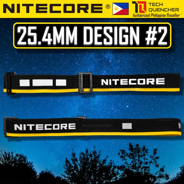 Nitecore Headband - Genuine Original Headstrap - for Nitecore Headlamp - NU HC UT HA Series and More