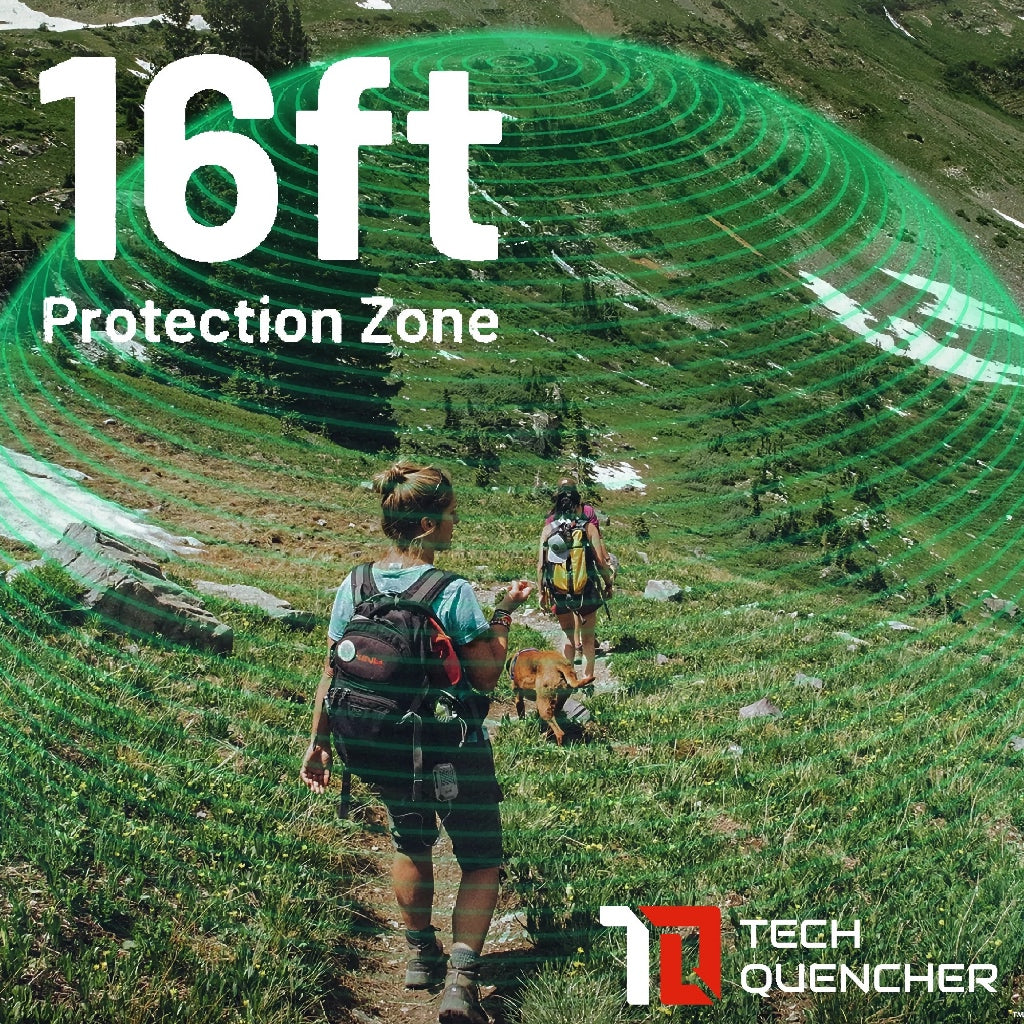 Nitecore EMR15 - Portable Electronic Repeller - USB-C - External Power Source - 62g -16ft Protection