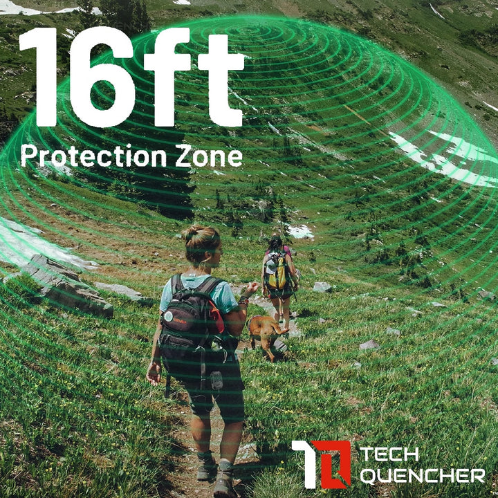 Nitecore EMR15 - Portable Electronic Repeller - USB-C - External Power Source - 62g -16ft Protection