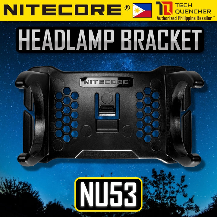Nitecore Headlamp Bracket - Genuine Original Bracket for Nitecore Headlamp -NU HC UT HA Series &More