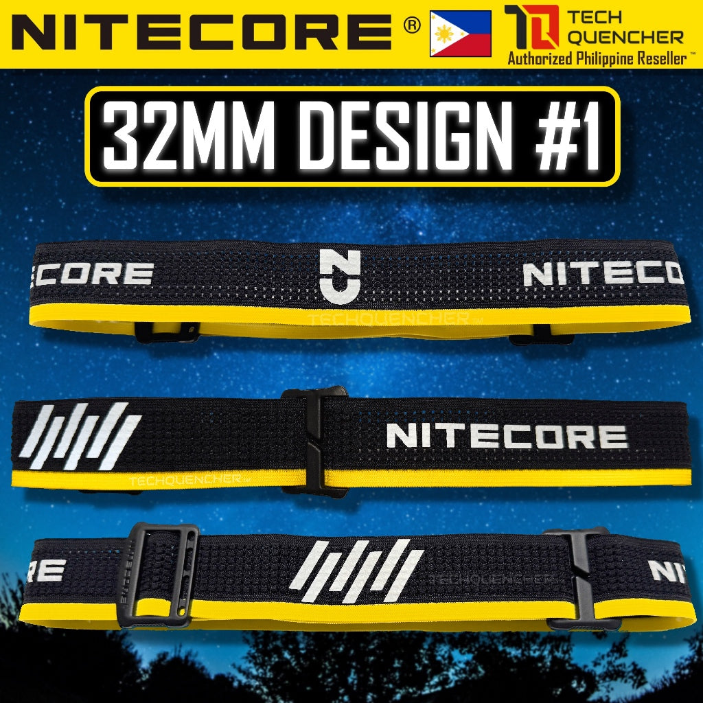 Nitecore Headband - Genuine Original Headstrap - for Nitecore Headlamp - NU HC UT HA Series and More