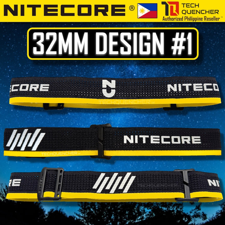 Nitecore Headband - Genuine Original Headstrap - for Nitecore Headlamp - NU HC UT HA Series and More