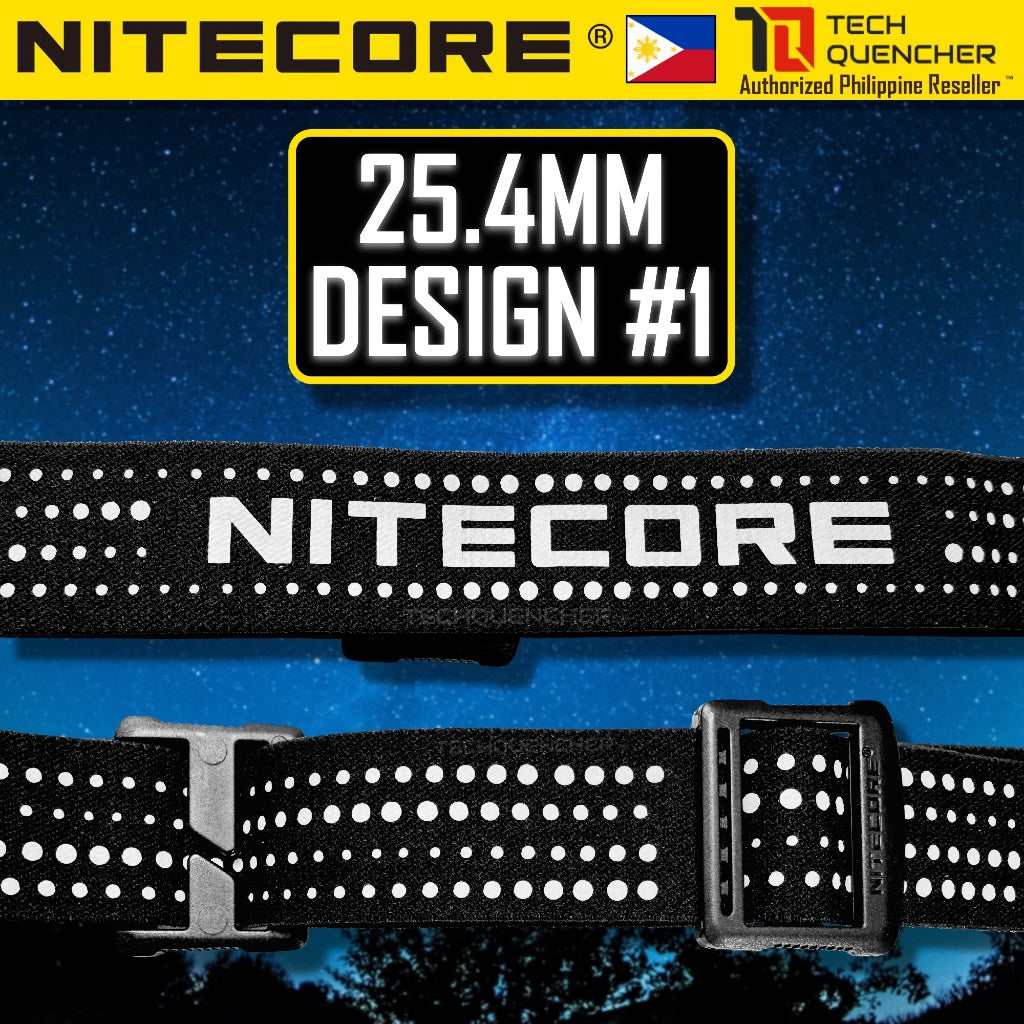 Nitecore Headband - Genuine Original Headstrap - for Nitecore Headlamp - NU HC UT HA Series and More