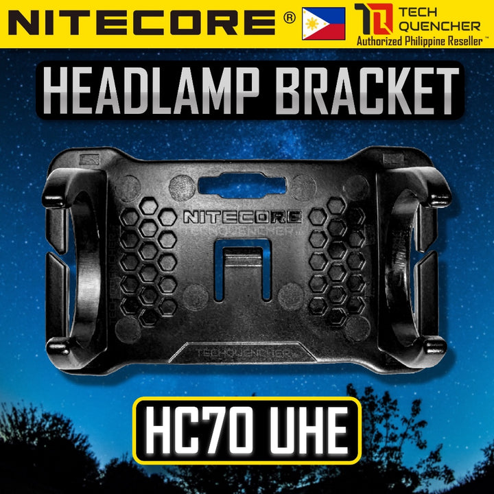 Nitecore Headlamp Bracket - Genuine Original Bracket for Nitecore Headlamp -NU HC UT HA Series &More