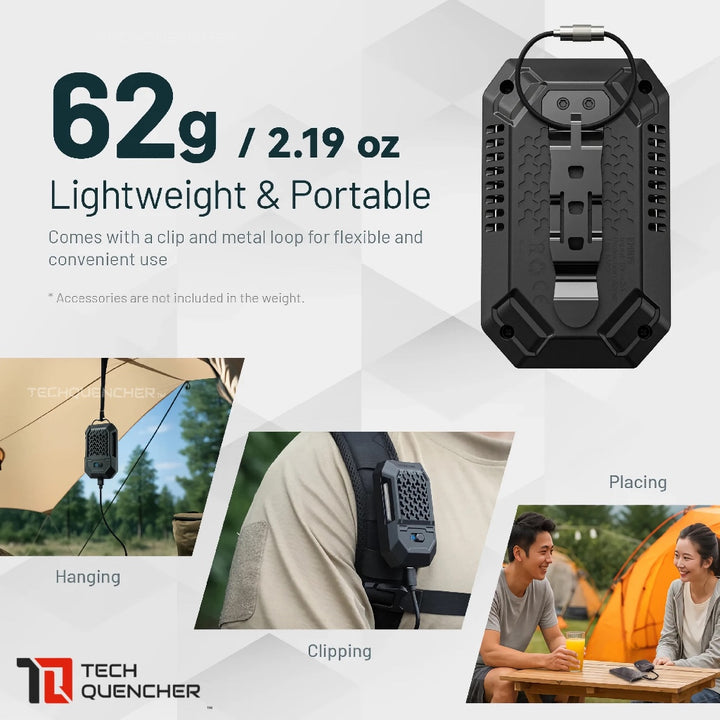 Nitecore EMR15 - Portable Electronic Repeller - USB-C - External Power Source - 62g -16ft Protection