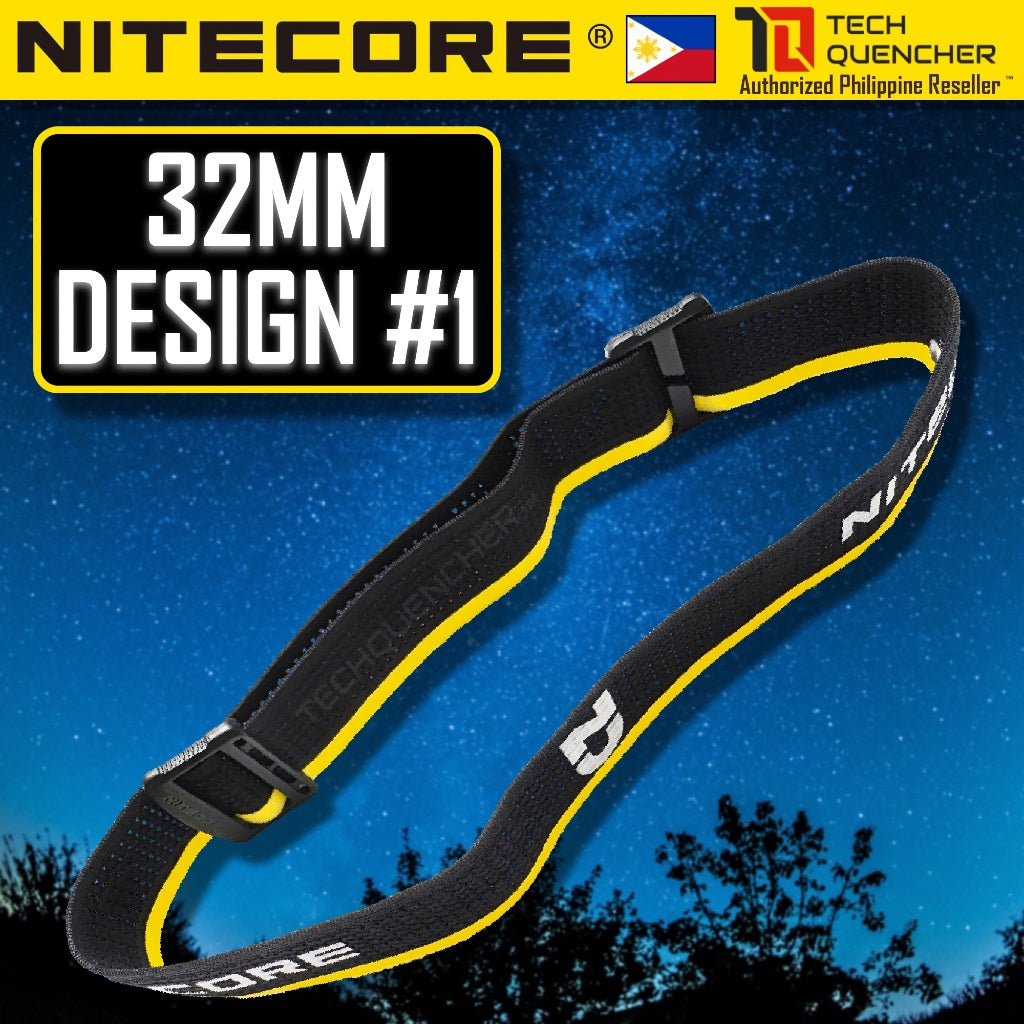 Nitecore Headband - Genuine Original Headstrap - for Nitecore Headlamp - NU HC UT HA Series and More