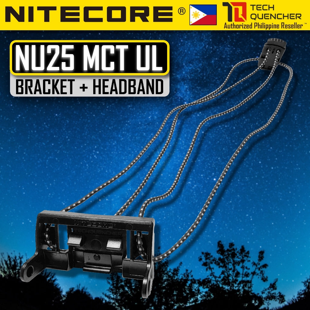 Nitecore Headband - Genuine Original Headstrap - for Nitecore Headlamp - NU HC UT HA Series and More