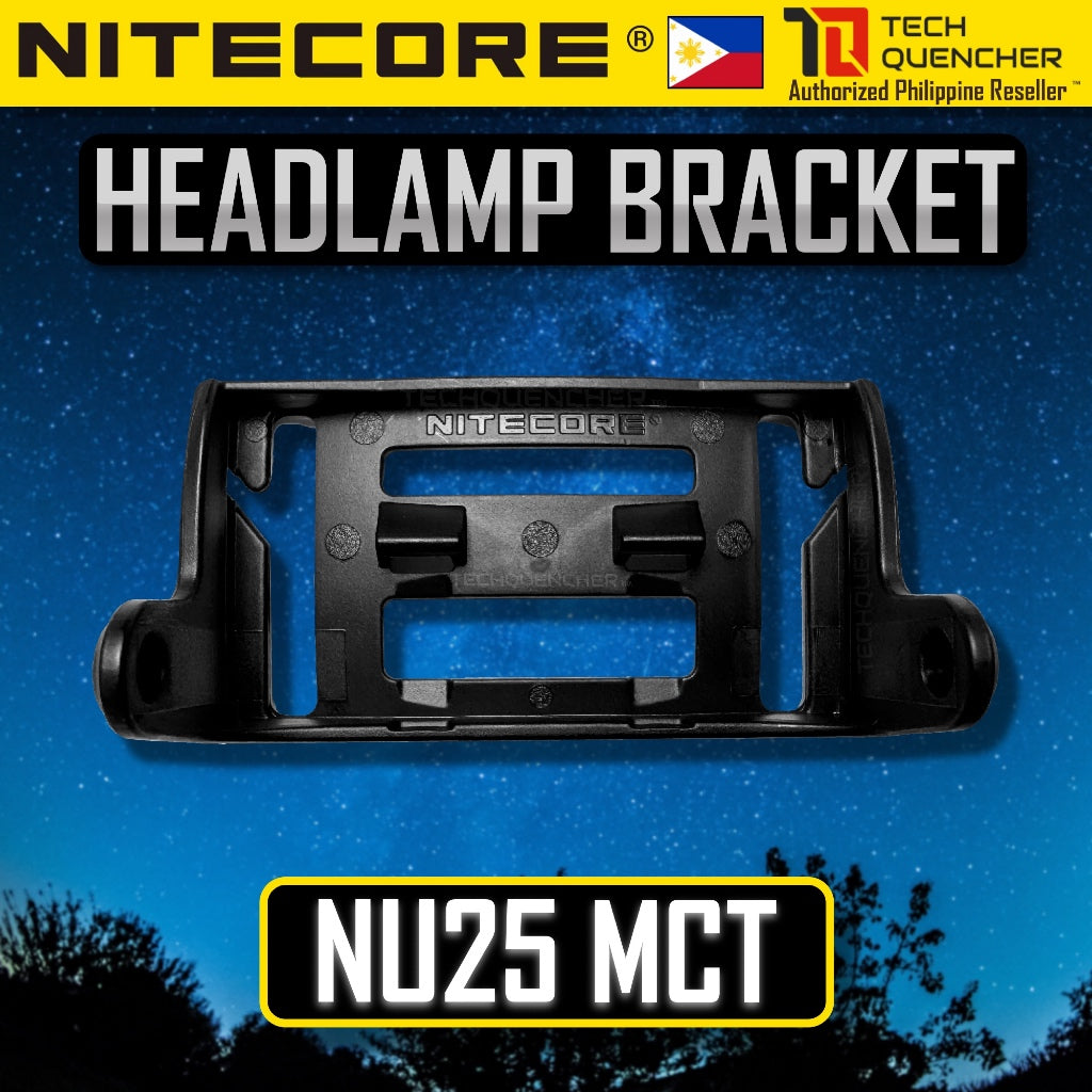 Nitecore Headlamp Bracket - Genuine Original Bracket for Nitecore Headlamp -NU HC UT HA Series &More