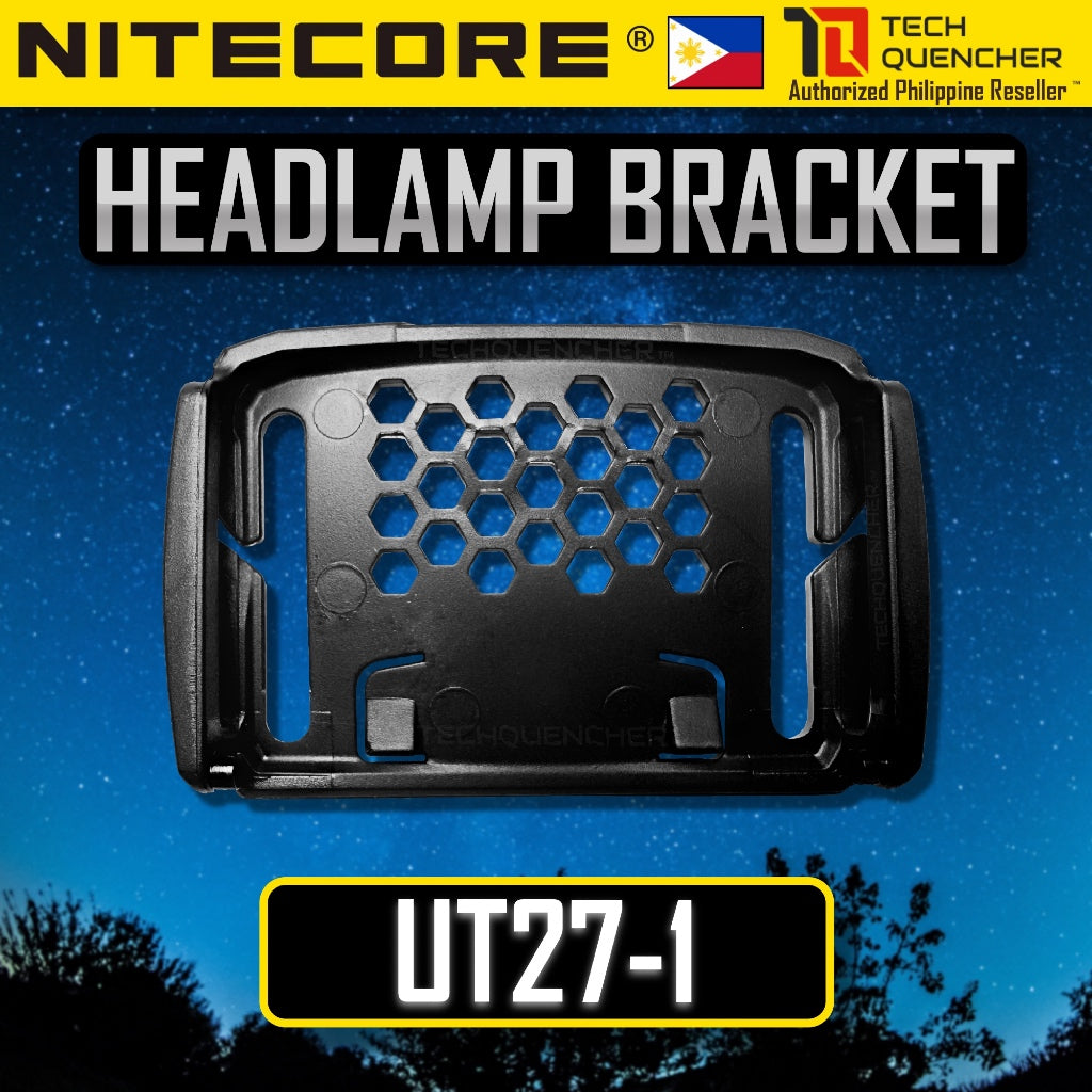 Nitecore Headlamp Bracket - Genuine Original Bracket for Nitecore Headlamp -NU HC UT HA Series &More