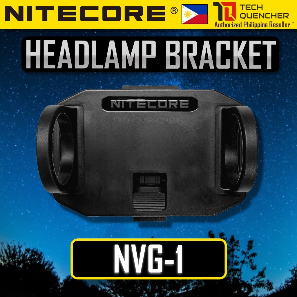 Nitecore Headlamp Bracket - Genuine Original Bracket for Nitecore Headlamp -NU HC UT HA Series &More