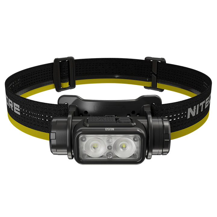 Nitecore NU50 Headlamp 1400 Lumens -146g -Dual Output - USB-C Rechargeable 5000mah Battery - IP68
