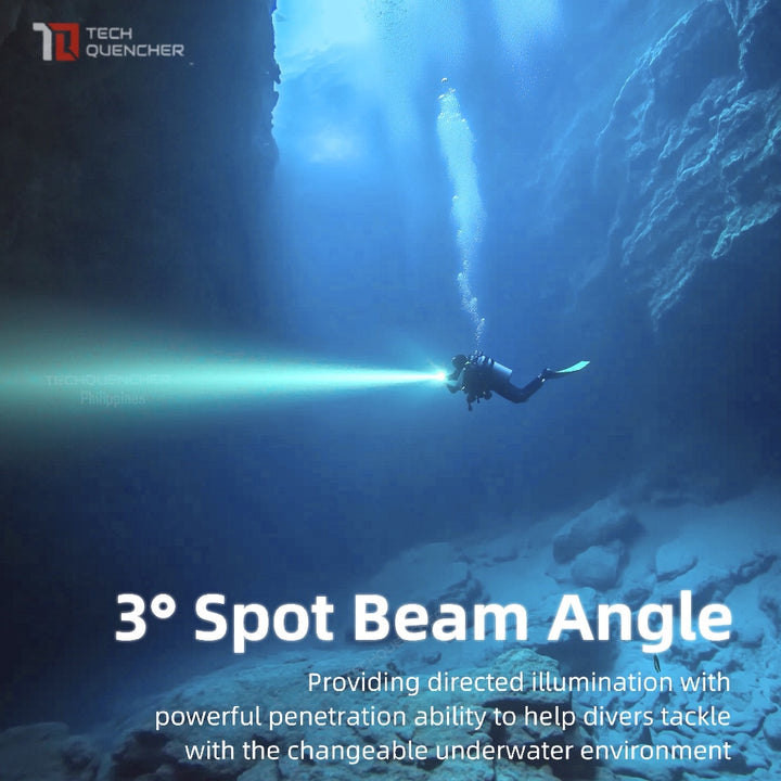 Nitecore DL30 Diving Flashlight - Waterproof - 100m Submersible - 1100 Lumens - USB-C Charging -IP68