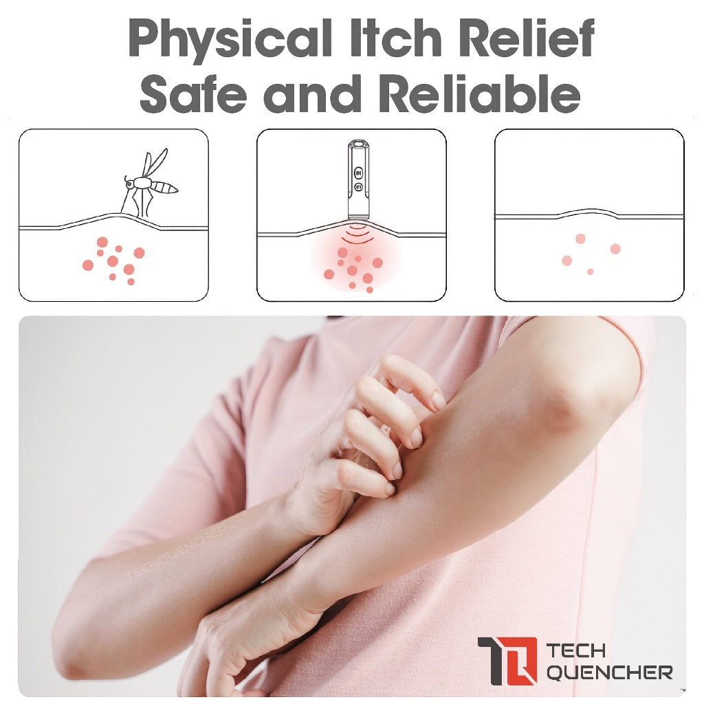 Nitecore Bite Healer 10 - Mosquito and Bug Bite Itching Relief - USB-C Rechargeable - Keychain -IP54