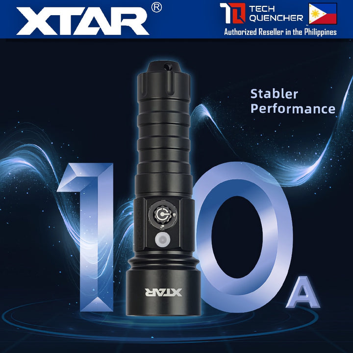 XTAR 26650 6000mAh Protected Battery - 3.6V Rechargeable - Lithium-Ion -10A - Button Top or Flat Top