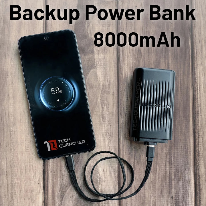 Nitecore EMR23 Electronic Mosquito Repeller + 8000mAh Powerbank - USB-C Fast Charging - OLED - IPX5