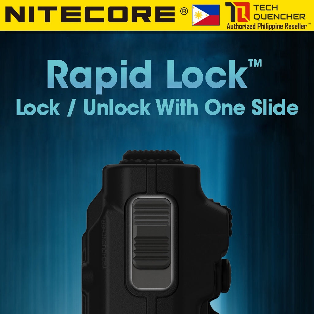 Nitecore EDC23 Flashlight - 2500 Lumens - OLED Display - Lockout Switch - USB-C Rechargeable - IP54