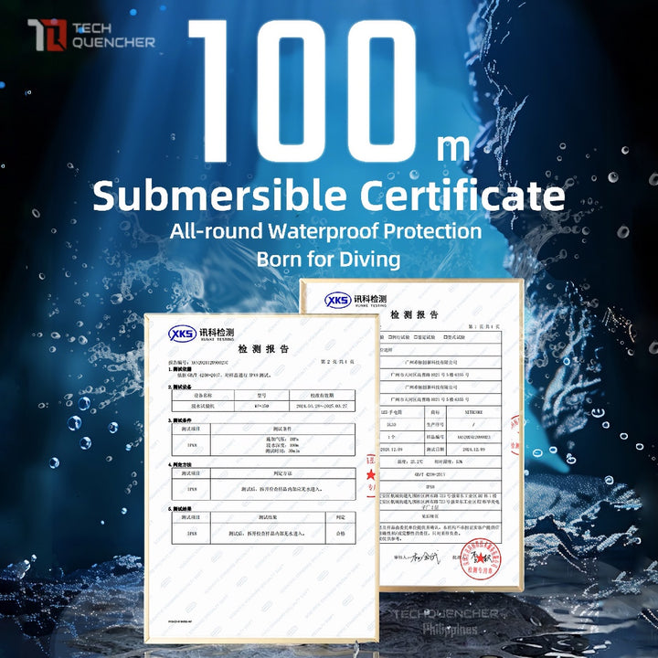 Nitecore DL30 Diving Flashlight - Waterproof - 100m Submersible - 1100 Lumens - USB-C Charging -IP68