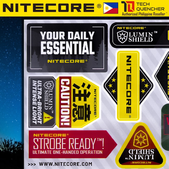 Nitecore Sticker - Original Design by Nitecore - Stickers
