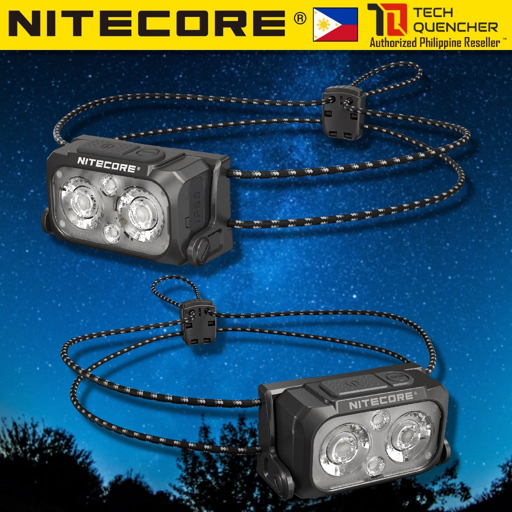Nitecore NU25 UL MCT Headlamp 400 Lumens - Lightweight 47g - USB-C Rechargeable Battery - UHE - IP66