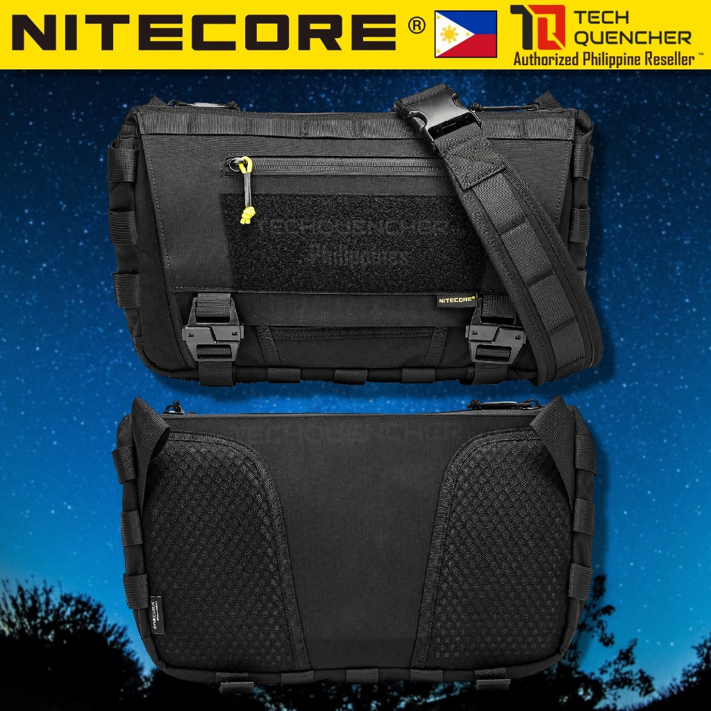 Nitecore SLB06 Crossbody Bag - Shoulder Bag - 7L - Molle System - Cordura 500D - Ipad - Nintendo