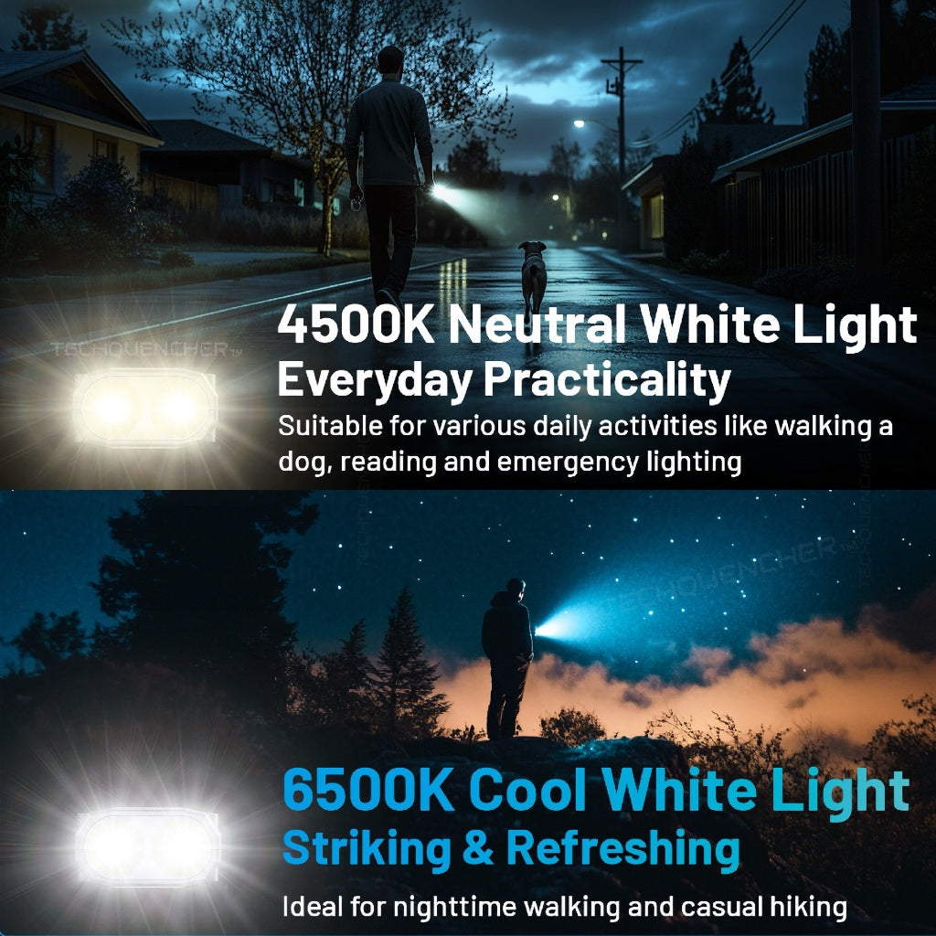 Nitecore Tini3 Keychain Flashlight - 600 Lumens - OLED Display - USB-C Charging - 20g - MCT UHE LEDS