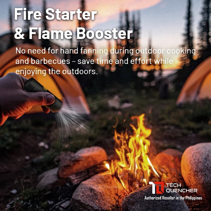 Nitecore AP05C Air Pump - Ultra Lightweight Carbon Fiber + NL169R Battery Included - 23g - 2.7kPa