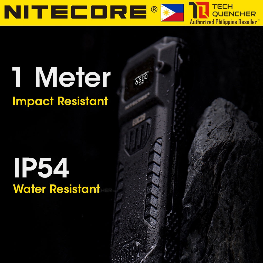 Nitecore EDC29 Flashlight - 6500 Lumens - OLED Display - Lockout Switch - USB-C Rechargeable - IP54