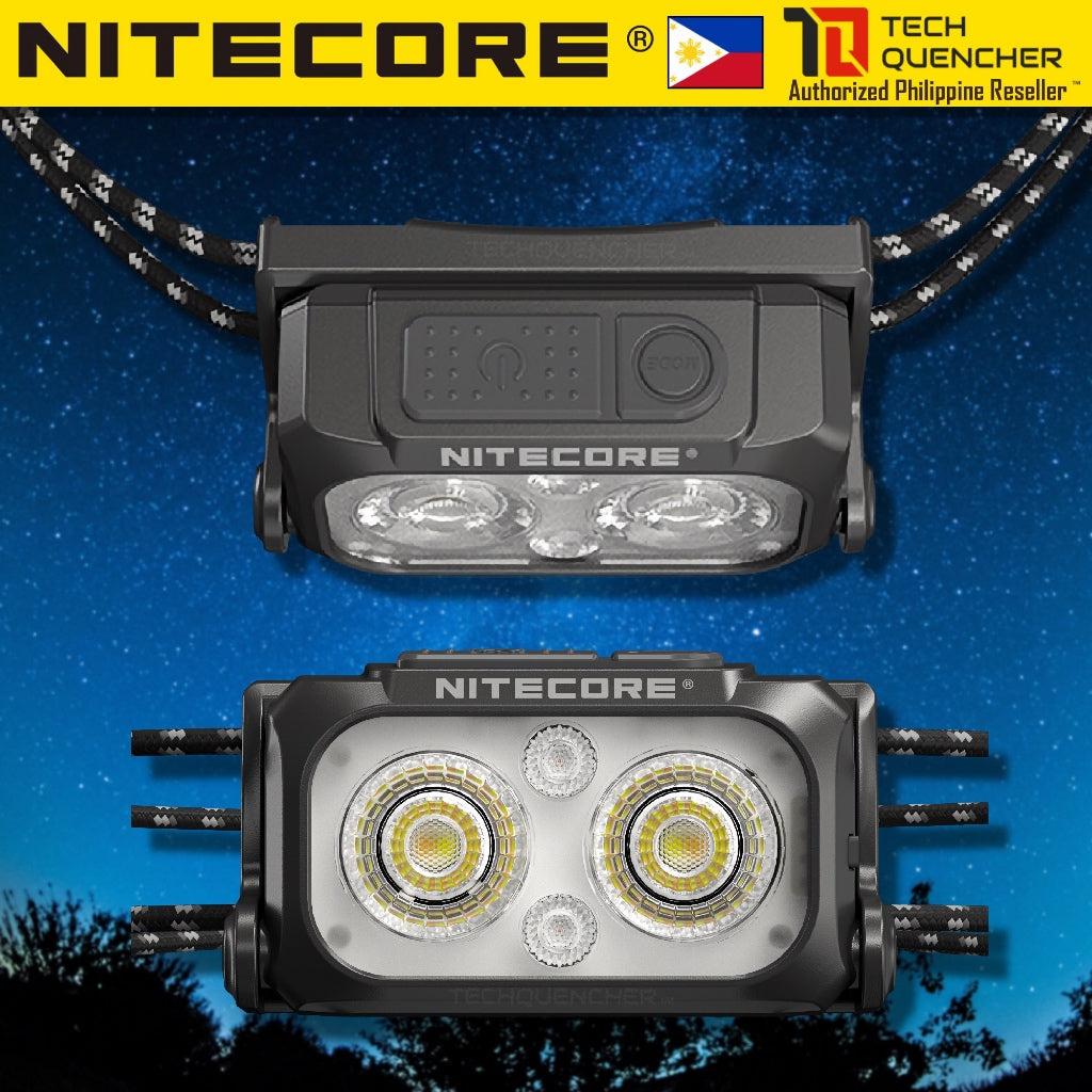 Nitecore NU25 UL MCT Headlamp 400 Lumens - Lightweight 47g - USB-C Rechargeable Battery - UHE - IP66