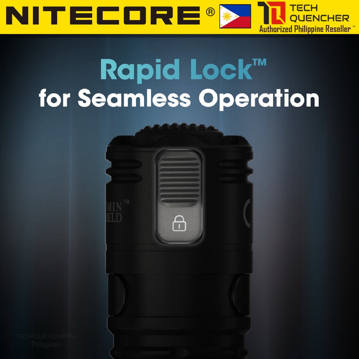 Nitecore EDC31 Flashlight - Lumin Shield - 3500 Lumens - USB-C Rechargeable - Rapid Lock -380m- IP68
